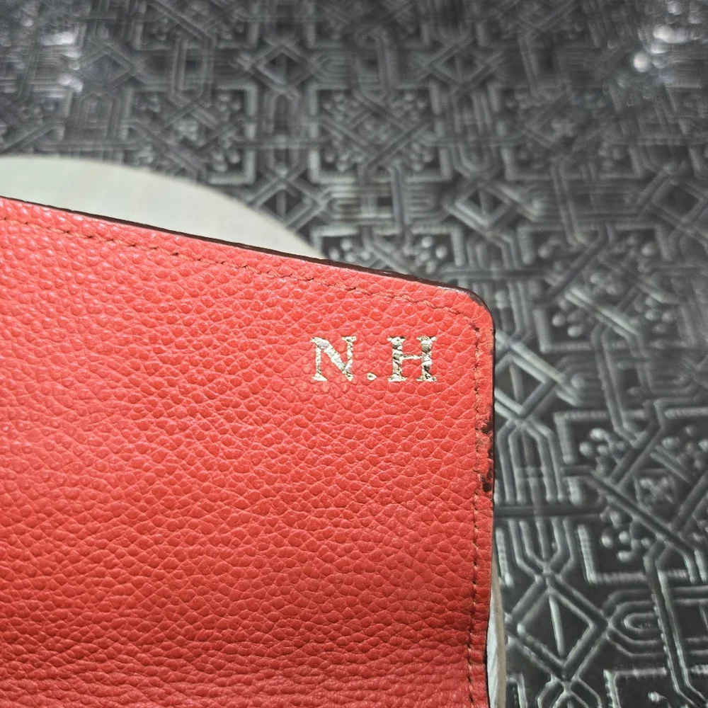 🐢 Louis Vuitton Portefeuille Curieuse Empreinte Red Wallet 2in1 Great Condition - Picture 6 of 15